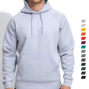 Nouveau Style Logo personnalisé coton vierge évasé hommes course survêtements Jogging costumes Streetwear à capuche et Joggers hommes ensemble survêtements - Product Image 1