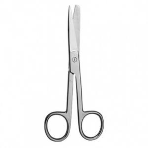 Tijeras Quirúrgicas de 5 Pulgadas, Rectas, con Punta Roma, Diseño para Zurdos, para Cortes Quirúrgicos Generales y Procedimientos Clínicos, de SurgiRight - Product Image 1