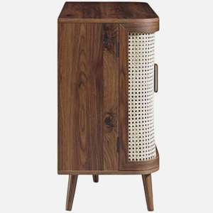 Berlin Solid Wood <b>Sideboard</b> in <b>Walnut</b> Finish for Living Room - Product Image 6