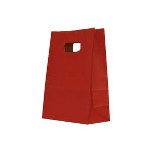 High Quality Custom Logo Plain Paper Carry <b>Bag</b> Handmade Durable Shopping <b>Bag</b> With D Cut Handle for Gift/Clothes Packaging - Product Image 2