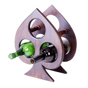 Porta Botellas de Madera Tradicional con Diseño Simple, Perfecto para el Uso Diario del Vino - Product Image 5