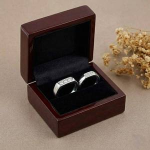 AMBER JEWELS Classic Rhodium Plated 14K Solid <b>Gold</b> IGI Certified Hiphop Wedding Band Pave <b>Set</b> Lab Grown Diamond Stones <b>Ring</b> - Product Image 5