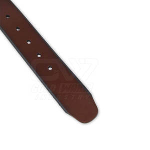 Ceinture en cuir véritable avec boucle polie pour un usage quotidien ou professionnel Ceinture en cuir de première qualité pour hommes avec des lignes épurées - Product Image 5