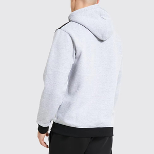 Algodón/poliéster personalizado su propio logotipo pulóver Sudadera con capucha con canguro transpirable pulóver Sudadera con capucha básicos algodón mezclado - Product Image 4