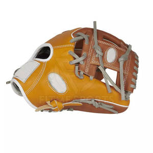 Guantes de béisbol de cuero de alta calidad Guantes de doble palma Guantes de béisbol de cuero más vendidos - Product Image 3