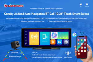 Nhà máy trực tiếp màu đen tùy chỉnh táo/Android tự động pnd-carplay 10.26inch cho tất cả các loại xe - Product Image 3