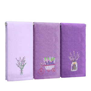 Ensemble de serviettes de bain brodées 100% coton de haute qualité pour hommes et femmes Serviettes tricotées pour le visage et les mains avec logo personnalisé à vendre - Product Image 4