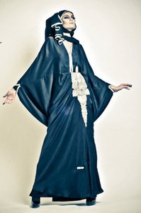 Abaya style égyptien pour femme musulmane de haute qualité - Product Image 1