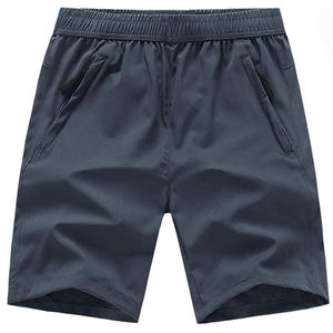 Short de sport pour hommes avec logo personnalisé OEM Vêtements de sport actifs 100% Polyester Short de course à pied rapide pour hommes - Product Image 5