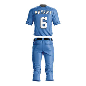 Stylish Baseball Uniform Set Sublimation Cheap Baseball Uniforms for Women <b>Men</b> - Product Image 4
