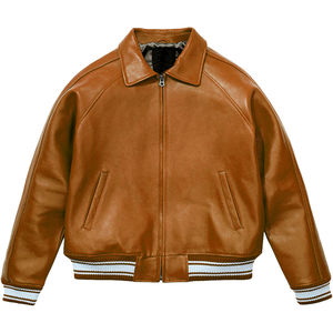 Chaquetas Varsity Casuales de Invierno Personalizables para Hombre, de Poliéster/Algodón, ODM, Talla Personalizada, Transpirables y Ecológicas - Product Image 5