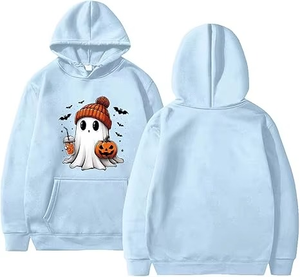 Sudadera con Capucha Ecológica Extra Grande de Estilo Urbano para Mujer, Sudadera Minimalista de Lona para Gimnasio, Viajes y Uso Diario - Product Image 1