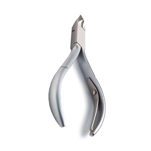 Pinzas para cutículas de uñas de un solo resorte de acero inoxidable alemán de 3,5 pulgadas de calidad superior, cuchillas extremadamente afiladas para usar en los dedos de los pies - Product Image 1