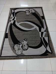 Alfombra Turca de Poliéster Afelpada Adiva, Tejida en Jacquard, de Pelo Alto, Acolchada, Reversible, Lavable, Antideslizante, Antibacteriana y Antimanchas - Product Image 3