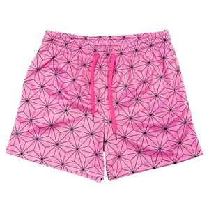 Pantalones cortos deportivos de malla de poliéster 100% de calidad superior, diseño transpirable, cierre de cordón, ropa de calle, malla de punto sublimada - Product Image 4