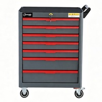 Carrito de Taller con 7 Cajones y Ruedas para Herramientas