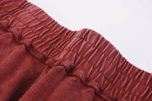 กางเกงขาสั้นผ้าลูกฟูกผ้าฝ้าย100% วินเทจย้อมสีพื้นแบบกำหนดเอง180gsm - Product Image 6