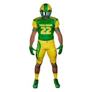 Uniforme de Fútbol Americano Ligero Personalizado OEM, Ropa de Equipo de Alta Calidad con Impresión de Logotipo Personalizado al por Mayor - Product Image 2