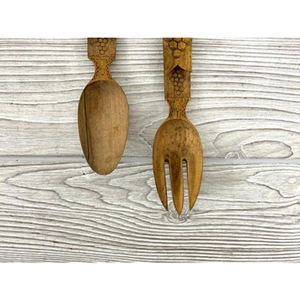 Juego de cubiertos hechos a mano en madera de primera calidad, perfecto para utensilios de cocina, artículos de hotel y accesorios de mesa para eventos, juego de cubiertos de lujo - Product Image 5