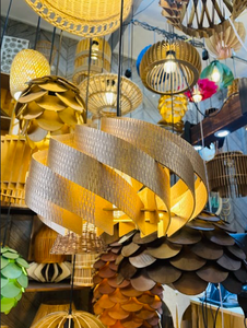 Lampe en bois durable au design minimaliste adaptée à un usage résidentiel et à des applications commerciales - Product Image 2