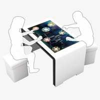 Table tactile interactive intelligente 20 points à écran tactile, pour café, jeux et affichage numérique, prix de gros usine