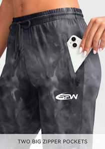 Custom Logo <b>Women</b> Sweatpants <b>Joggers</b> regular Fit Elastic Waistband Blend Casual Pants Quick Dry Bulk Factory Sportswear - Product Image 6