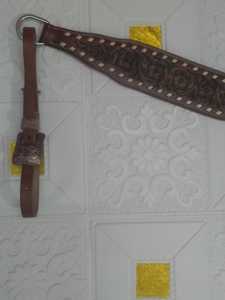 Juego de cuello de cabeza y pecho de caballo Occidental | Cuero de vaca Premium para montar | Equipo ecuestre duradero de exportadores indios - Product Image 4
