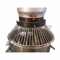 Ligne de production pour pizzas 20L Mélangeur planétaire de pâte à gâteau Machine à pain 3 vitesses Pétrin à farine Machine de boulangerie
