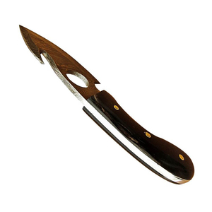 Cuchillo Desollador Multifuncional de Acero de Damasco Industrial Burraq OEM/ODM DIY con Mango de Resina de 9 Pulgadas y Funda de Cuero - Regalo Perfecto - Product Image 5