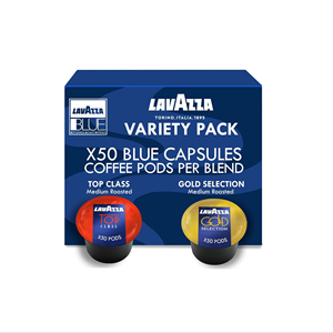 Capsules de café Lavazza Blue, assortiment varié – 100 unités, sélection haut de gamme et Gold, torréfaction moyenne, espresso - Product Image 1
