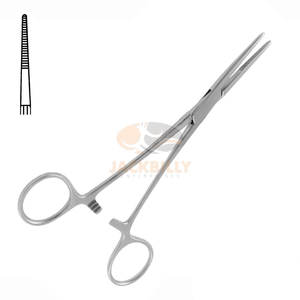 Pince hémostatique Kelly droite 14.0 cm pinces chirurgicales de qualité supérieure hémostase Instruments médicaux vétérinaires - Product Image 1
