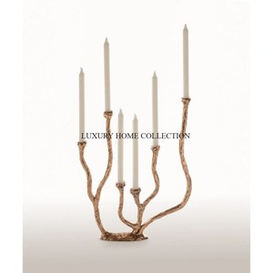 Standard Aluminum Silver Ware Decorative Lightening Candle <b>Holders</b> Premium Quality Table Ware Classic New <b>Candlestick</b> <b>Holder</b> - Product Image 2