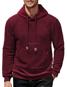 Sudadera con Capucha Personalizada con Logotipo Bordado, Sudadera de Manga Larga con Bolsillo Tipo Canguro para Hombre - Product Image 6