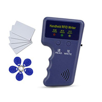 Lector de RFID Regrabable de 125KHz, Copiadora de Tarjetas de Identificación Portátil, Máquina Duplicadora de Tarjetas para Llaves T5577 EM4100 ABS
