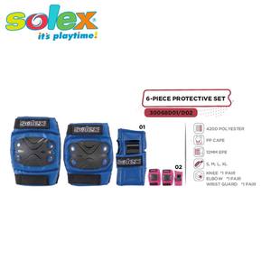 Sangles réglables, coussinets confortables pour la protection des genoux dans les sports d'action - Ensemble de protections en polyester respirant et léger - Product Image 3