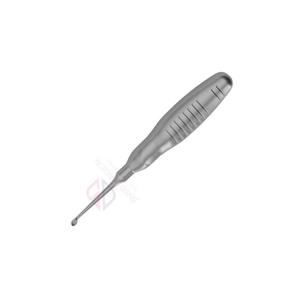 Curette Dermique Chirurgicale en Acier Inoxydable 180mm |   Curette osseuse de 5,2 mm, poignée ergonomique, réutilisable, certifiée CE pour usage médical orthopédique - Product Image 2