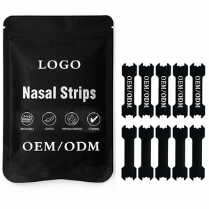 鼻ストリップ高不織布通気性鼻ストリップ余分な強度スポーツ鼻ストリップより良い睡眠非侵襲的いびき防止ストリップ - Product Image 1