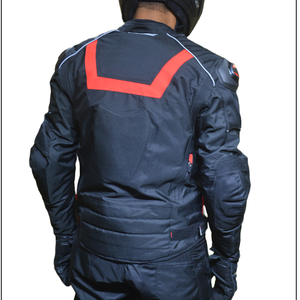 แจ็กเก็ตหนังมอเตอร์ไซค์สำหรับผู้ชายเสื้อแจ็กเก็ตมอเตอร์ไซค์สำหรับแข่งรถมอเตอร์ไซค์สินค้าใหม่ขายดี - Product Image 5