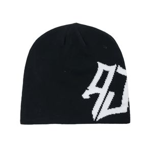 Gorros de Punto de Mohair con Diseño Gráfico Personalizado al por Mayor, Gorros de Piel con Diseño Vintage de Otoño Invierno - Product Image 4