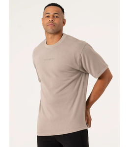 Nouveau style 220gsm 100% coton T-shirt uni vierge Impression personnalisée T-shirts pour hommes grande taille surdimensionnés - Product Image 5