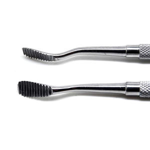 2 Piezas de Limas Dentales de Hueso de 12 y 45 Grados, Instrumentos Quirúrgicos de Acero Inoxidable de Doble Extremo de SurgiRight - Product Image 2