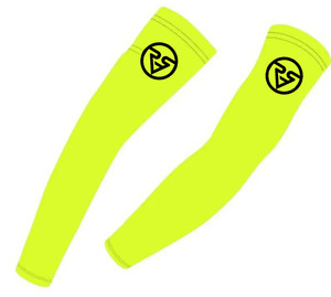 Manches de cyclisme unisexes personnalisées à transfert thermique, protection UV, rafraîchissantes, compressives, séchage rapide, respirantes - Product Image 2
