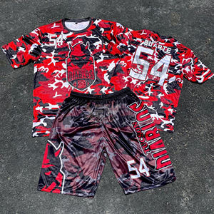 Construcción de nailon duradera a prueba de sudor de secado rápido 7 en 7 uniformes de fútbol americano corte Atlético clásico 7 en 7 uniformes de fútbol - Product Image 2