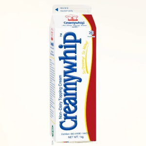 Venta al por mayor caliente Vietnam Food Creamywhip White Non-Dairy Topping Creamer 1KG buen precio OEM HALAL panadería aperitivos - Product Image 1
