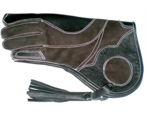 Gants de fauconnerie et équipements de fauconnerie personnalisés de haute qualité en cuir de vachette véritable de haute qualité - Product Image 1