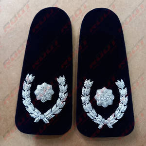 Hombreras de Encaje Bordado de Lujo Personalizadas con Detalles Hechos a Mano, Accesorios de Uniforme Hechos a Medida - Product Image 2