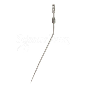 Tubo de succión Raindrop 3FR Tubo de succión quirúrgico de acero inoxidable en ángulo cónico de 7 pulgadas para uso de precisión - Product Image 2