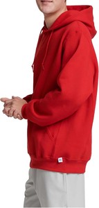 Pull à capuche en coton pour hommes, vêtements d'hiver chauds, manches longues en molleton de coton doux - Product Image 2