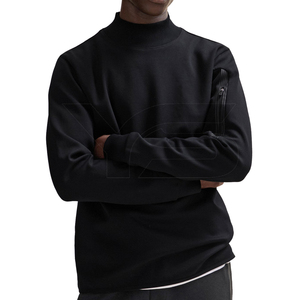 Sweat-shirt en coton rond et haut Nick Cotton Fleece 280 GSM Fabricant en gros de qualité supérieure - Product Image 5