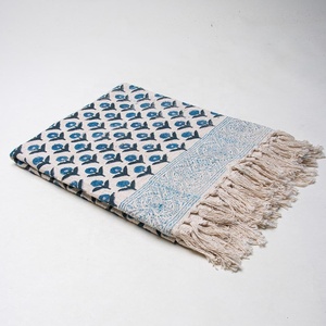 หมอนอิงพิมพ์ลายสีฟ้าสำหรับตกแต่งบ้านโซฟาตกแต่งห้องนั่งเล่น - Product Image 4